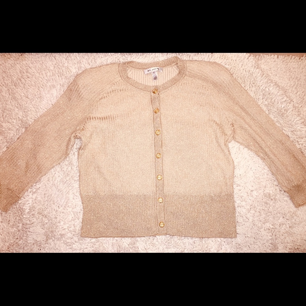St. John luxury brand cardigan- small