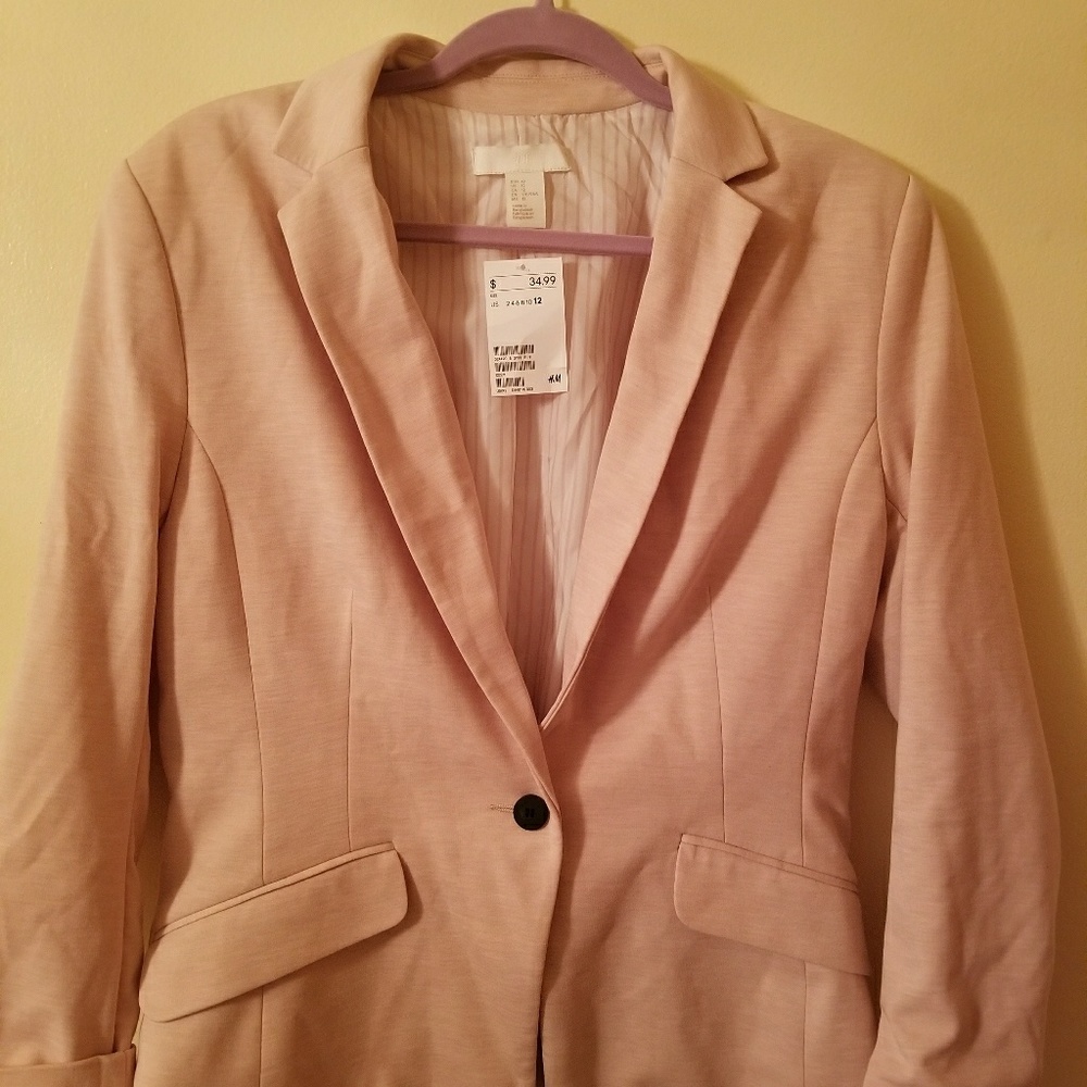 H&M Pink Blazer