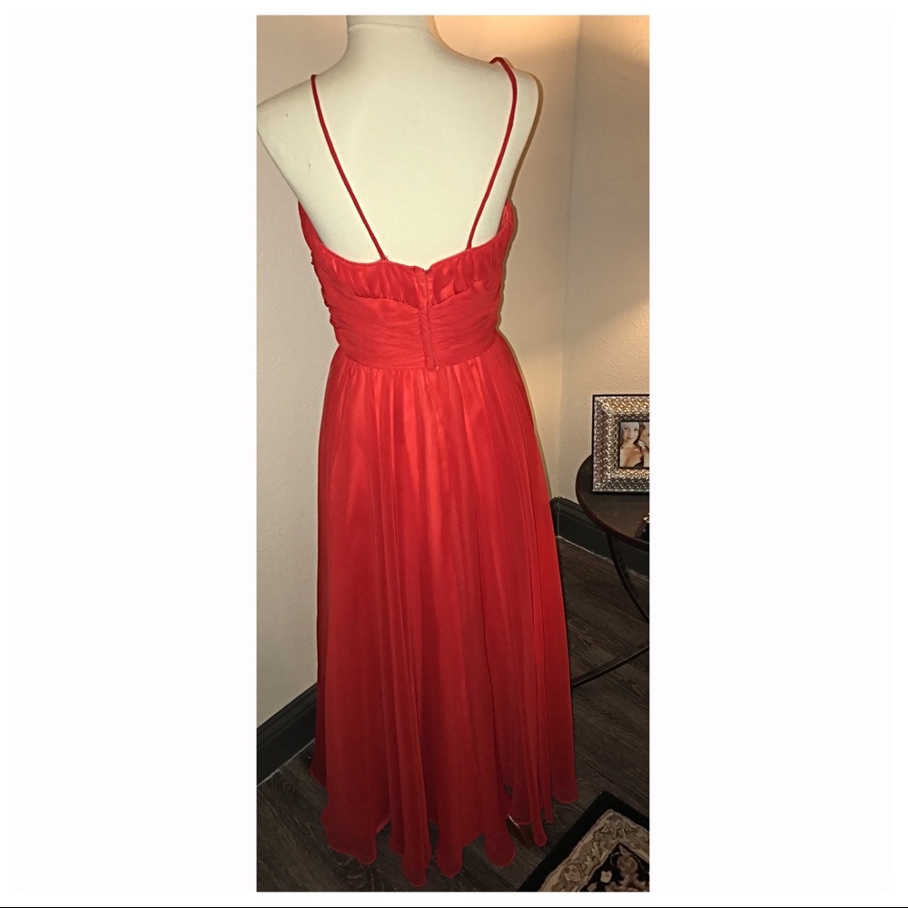 Timeless,  Classic Red Prom Dress - Picture 5 of 6