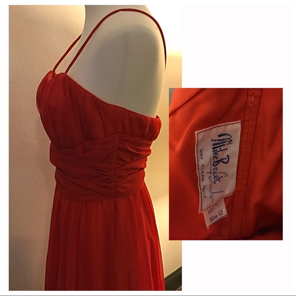 Timeless,  Classic Red Prom Dress - Picture 6 of 6