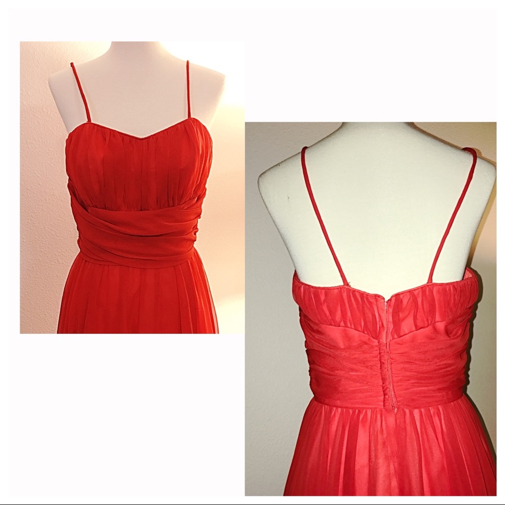 Timeless,  Classic Red Prom Dress - Picture 3 of 6