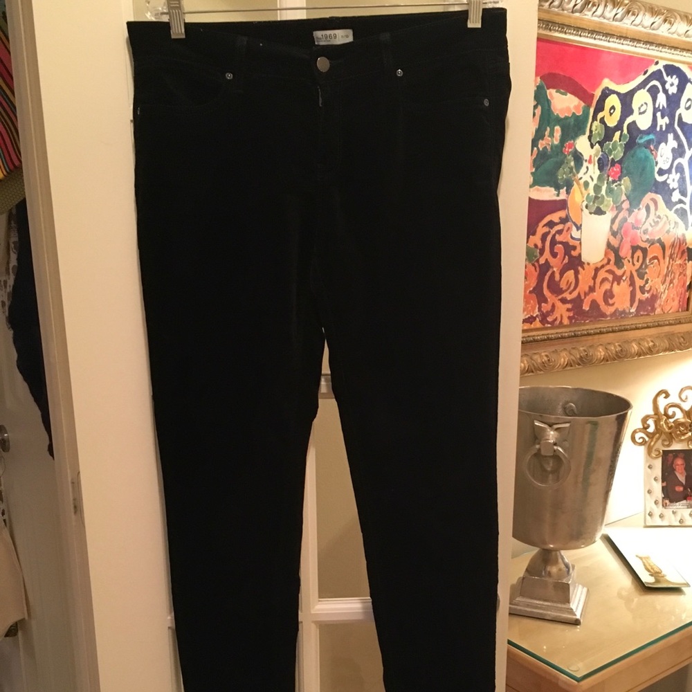 Gap velvet pants *like new*