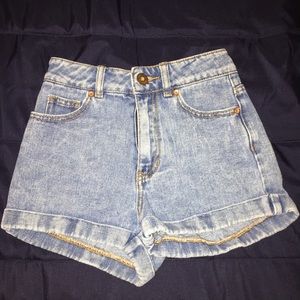 High wasted mom shorts!
