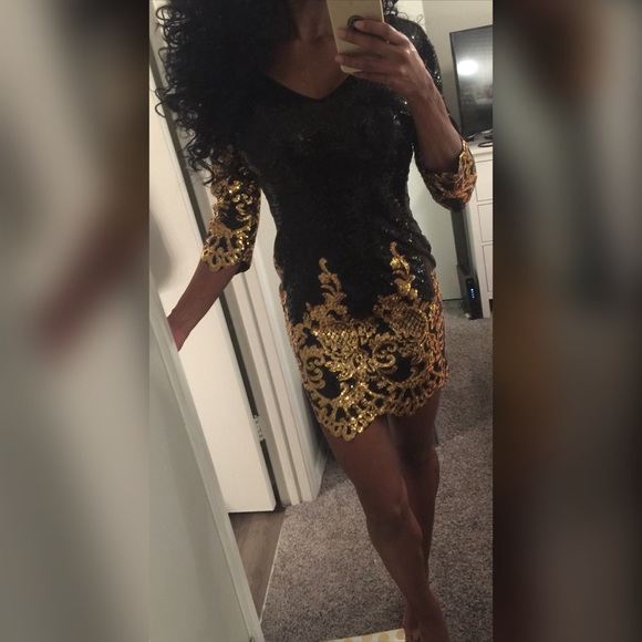 LAST ONE!! 50% OFF SALE !! Black Victorian Dress - Picture 3 of 6