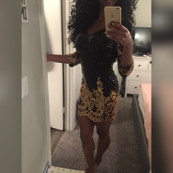 LAST ONE!! 50% OFF SALE !! Black Victorian Dress - Picture 6 of 6