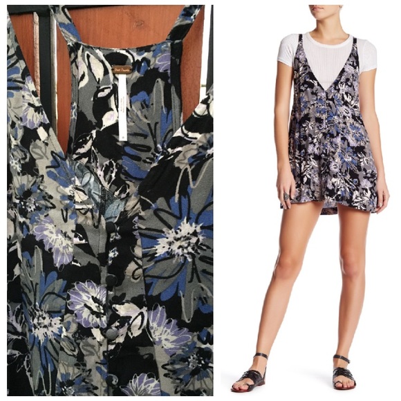 LIKE NEW Free People Jump & Jive print mini dress - Picture 3 of 4