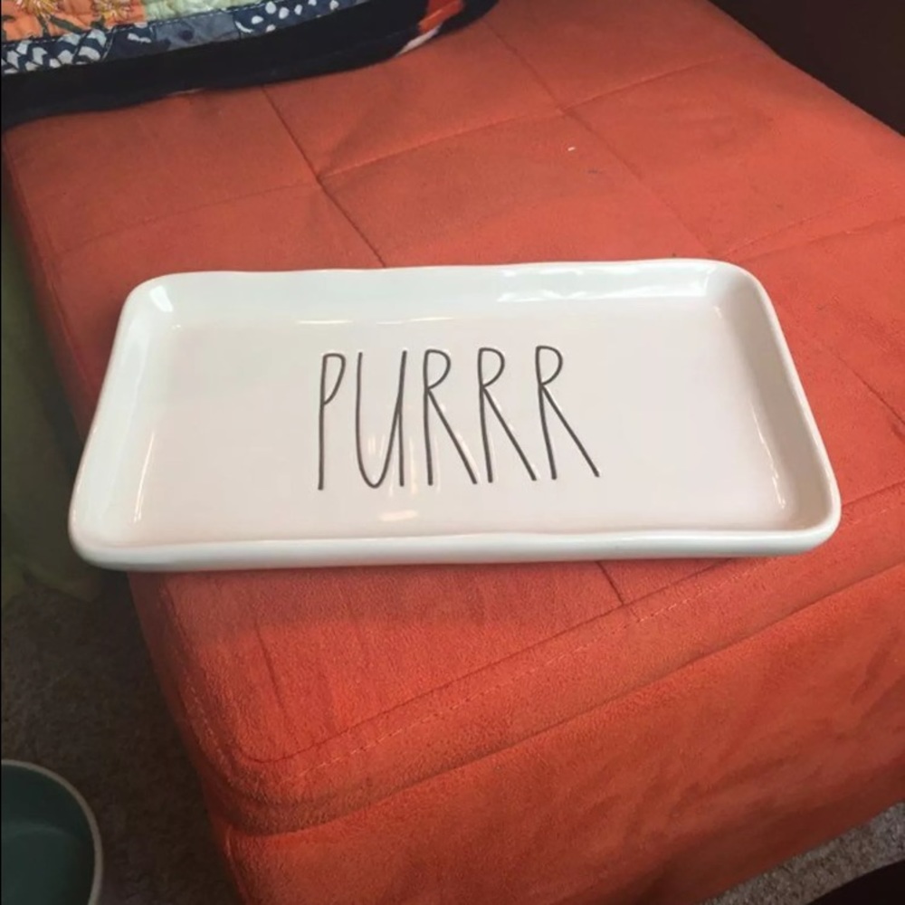 Rae Dunn Purr Tray