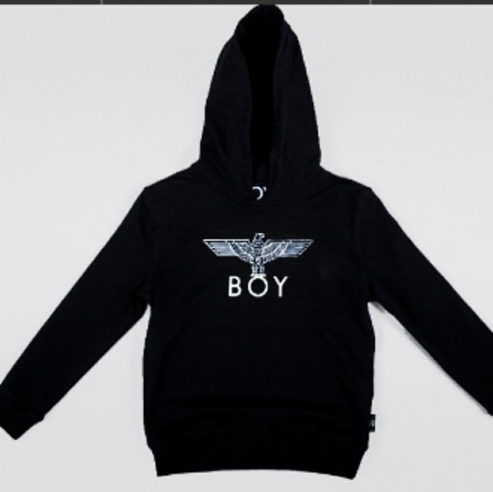Boy London black hoodie with logo