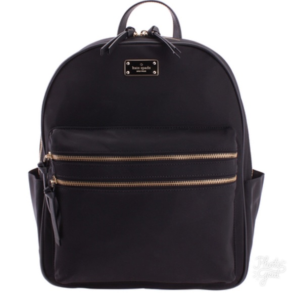 SOLD ❌Kate Spade Bradley Wilson Blk Backpack - Picture 1 of 1