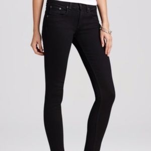 Rag and Bone Black Skinny Leggings/Pants