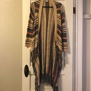 American Rag Fringe Sweater