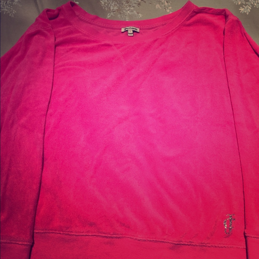 Terry juice couture casual top