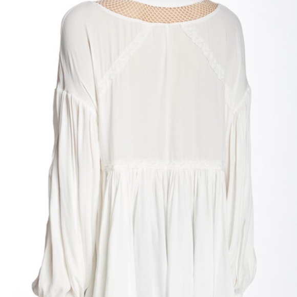 FREE PEOPLE People Don't Let Go Peasant Blouse - Picture 2 of 2