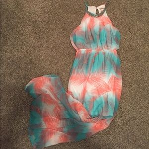 Tropical Maxi Dress