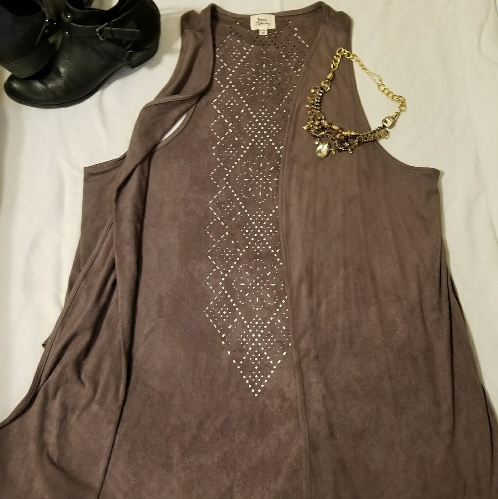 😍 Suede vest 😍