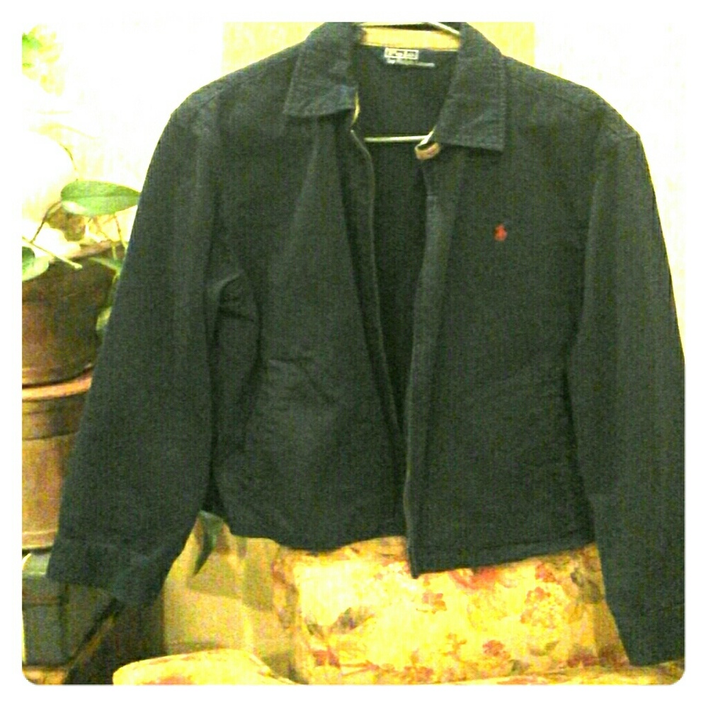 Ralph Lauren navy jacket -medium