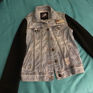 Young & reckless jean jacket