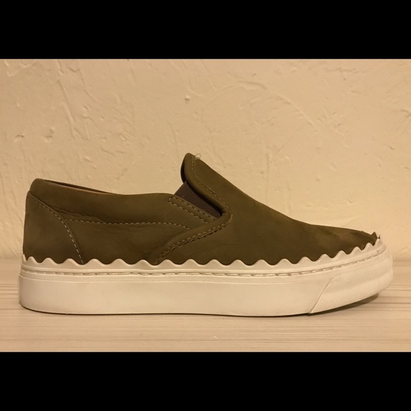 Chloe Ivy Scallop Slip-On Skater Sneaker - Picture 3 of 5