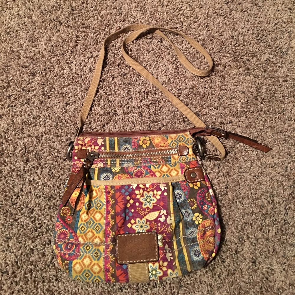 Fossil cross body purse