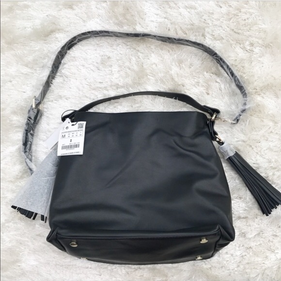 NWT || ZARA Tassel Crossbody Bag - Picture 4 of 4