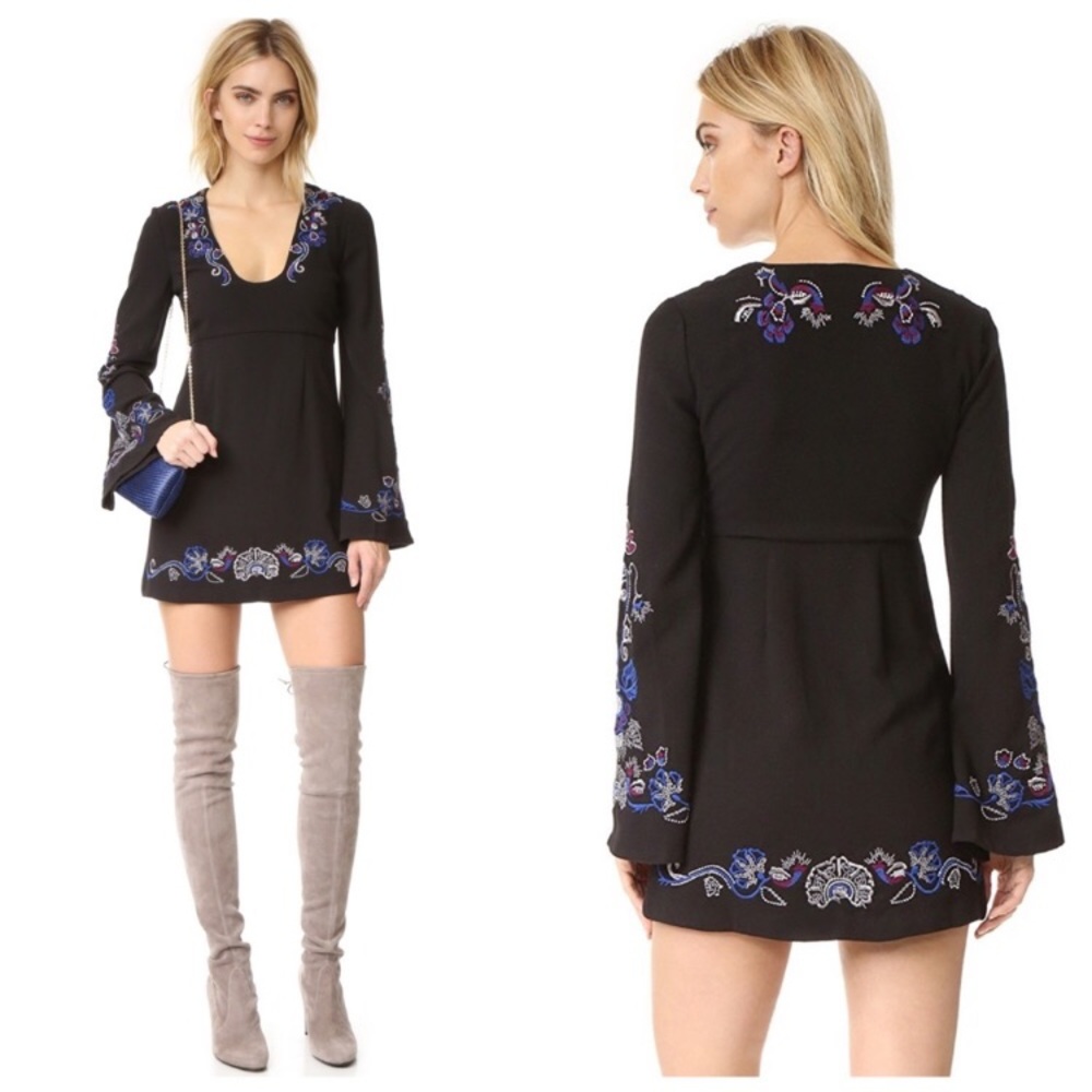 FREE PEOPLE 'Holiday folk dress'