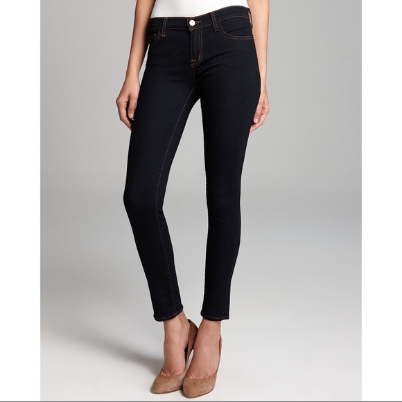 J Brand 811 skinny leg- ink, mid rise 5 pocket - Picture 1 of 7