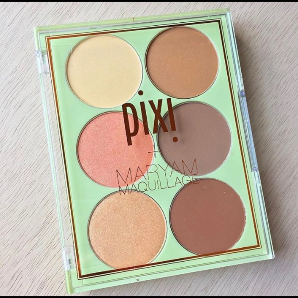 Pixi Strobe & Bronze Highlighter/Bronze Palette