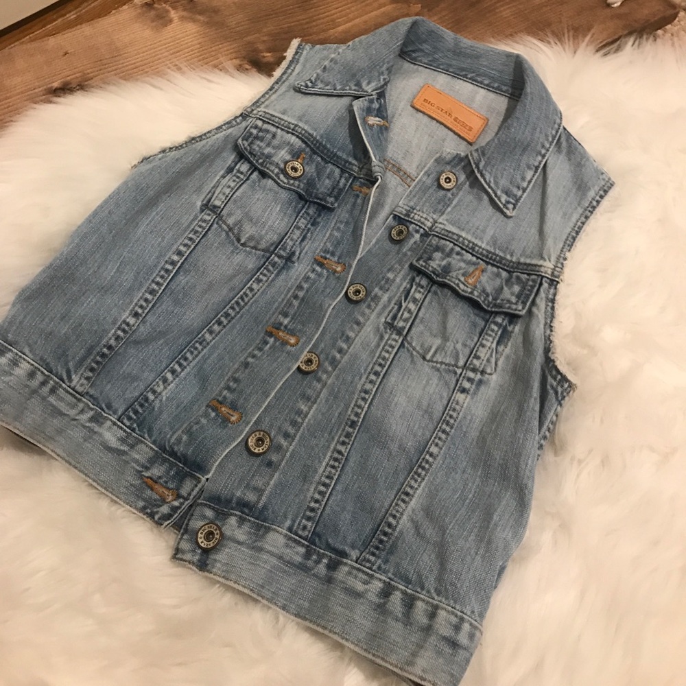 Denim vest