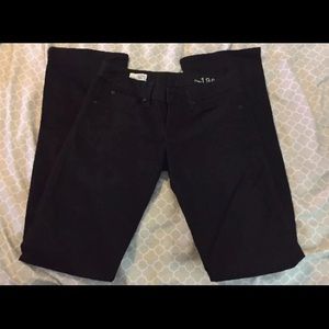 Womens Gap 1969 Black Skinny Boot Jeans 27/4r