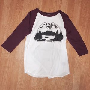 Gypsy warrior baseball tee