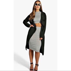 Boohoo plus size duster