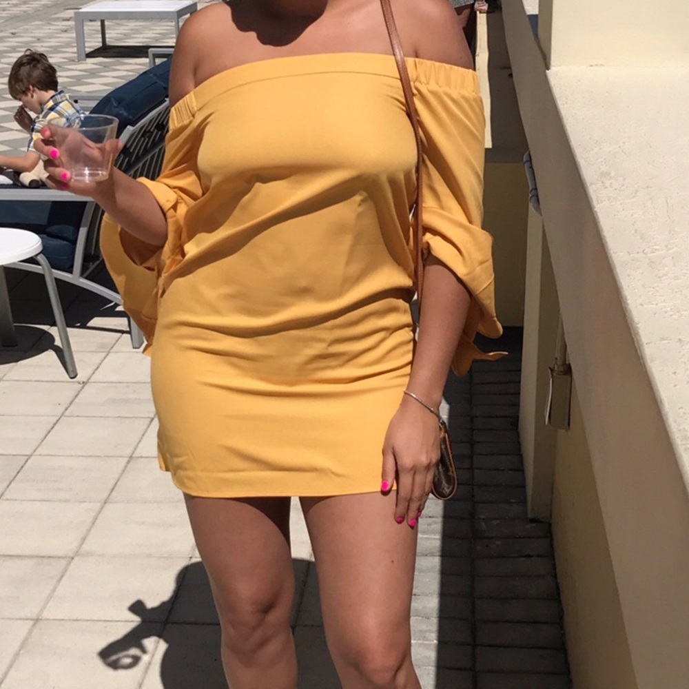 Yellow dress