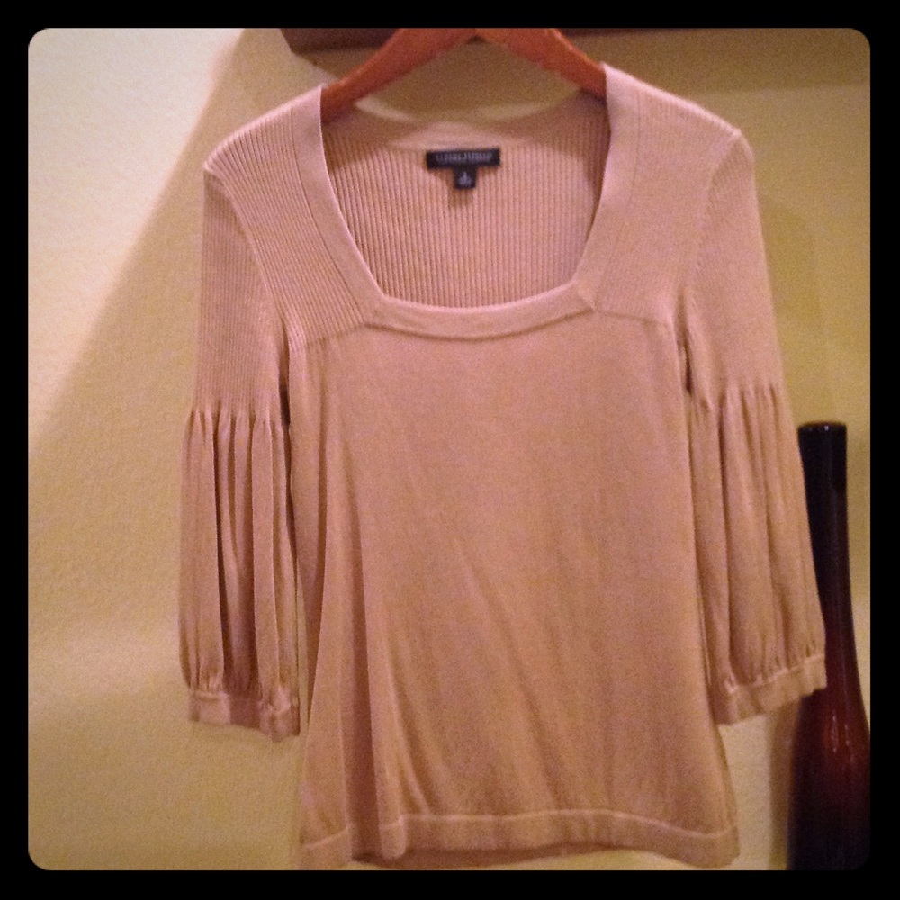 BR cashmere blouse