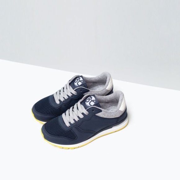 Zara Boys Collection Mesh Sneakers Nwt - Picture 3 of 3