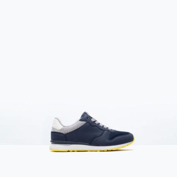 Zara Boys Collection Mesh Sneakers Nwt - Picture 2 of 3