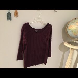 Maroon American Eagle Sweater