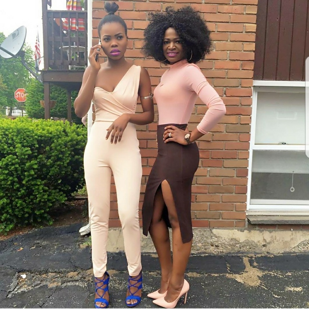 ASOS Asymmetrical nude jumpsuit