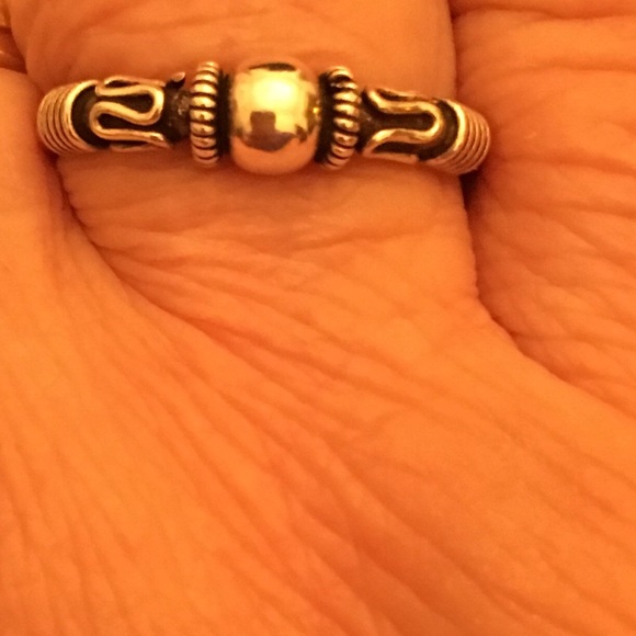 Vintage Jewelry - Vintage Sterling Silver Ball Ring TAXCO Mexico