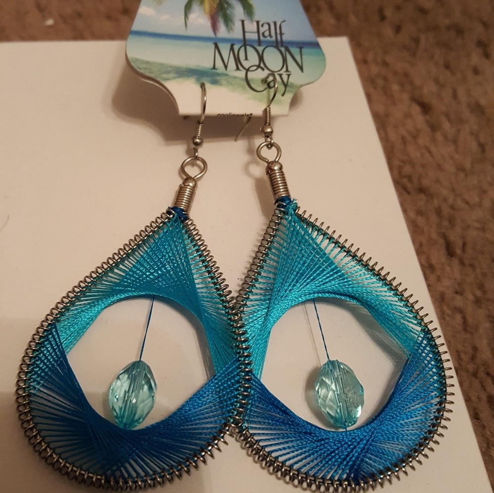 Carribean style earrings