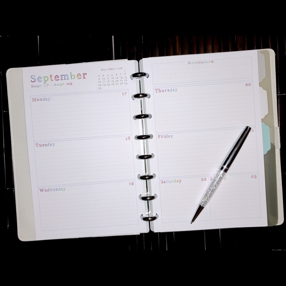 Discbound Planner Inserts TUL Circa Arc Martha IQ