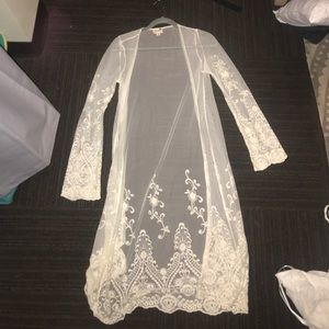 Long cardigan/kimono