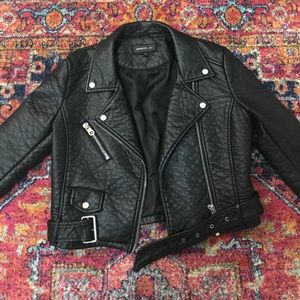 Members Only Vegan Leather Jacket