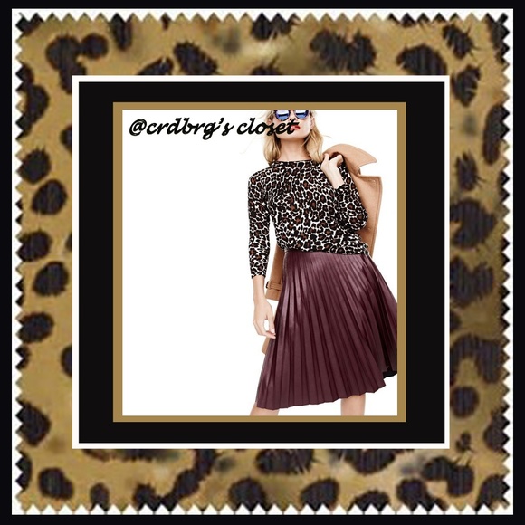 NWT, JCrew Leopard Sweater - Picture 3 of 3