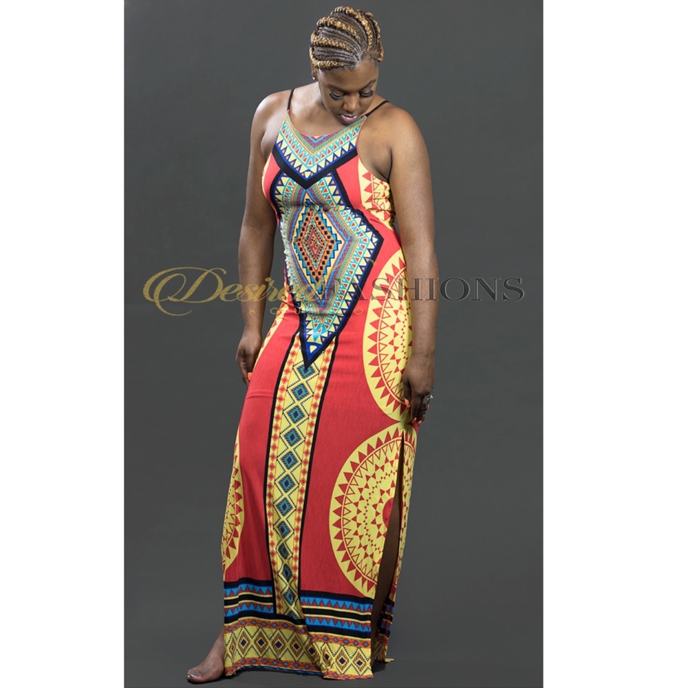 Maxi Dress | Orange