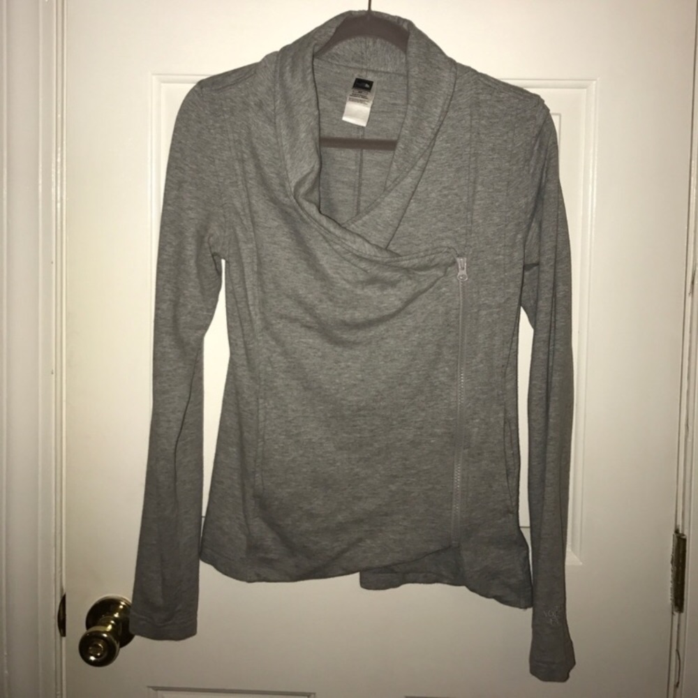 North Face Sharlet asymmetrical zip wrap  - Sz S