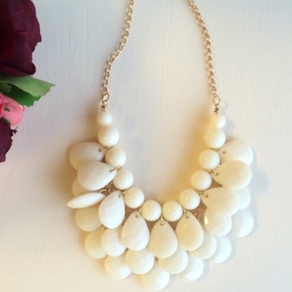 Ivory statement necklace