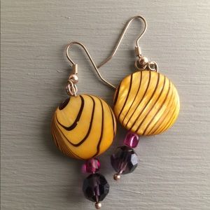 Tiger print Earrings