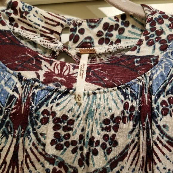 Free People Boho Long Sleeve Blouse - Picture 6 of 7