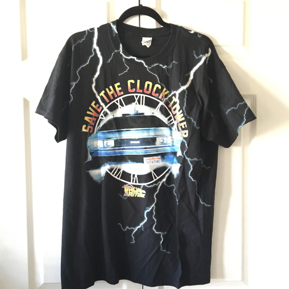 Back to the future oversized tee