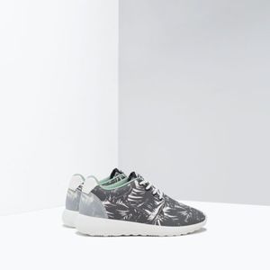 Zara Boys Collection Tropical Sneakers Nwt